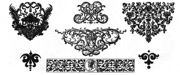 растительный орнамент эпохи барокко